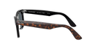 Pair of sunglasses with tortoiseshell frame on a white background