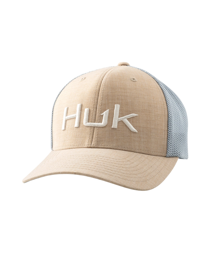 Huk - Embroidered Heather 110 Trucker Hat