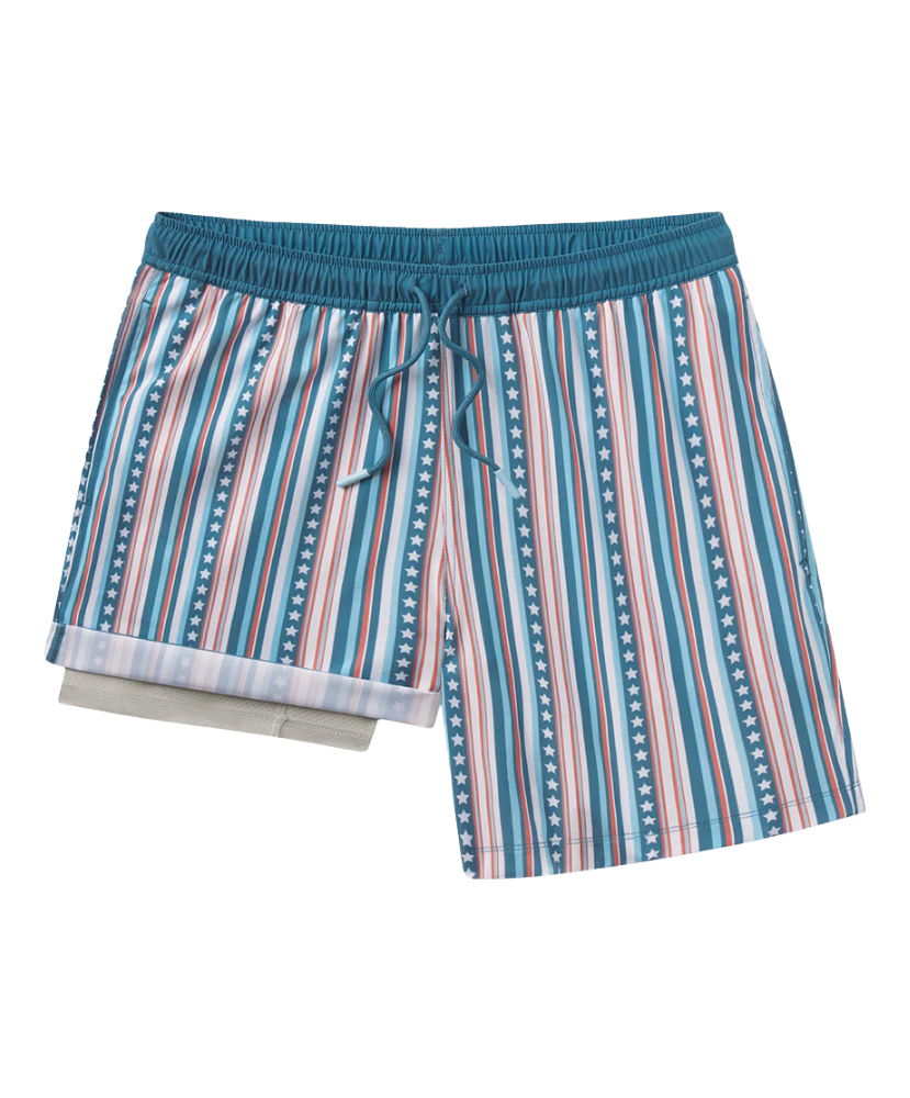 Southern Shirt - Victory Stripes Swim Shorts