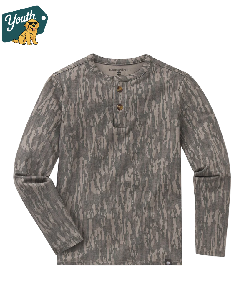 Southern Shirt Co - Boys Max Comfort Henley LS