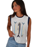 Sardine Graphic Sweater Vest