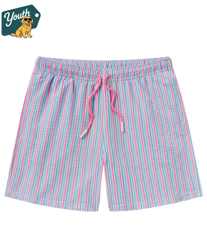 Southern Shirt Co - Boys Clubhouse Seersucker Swim