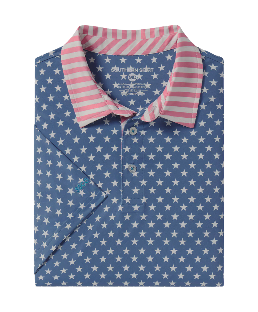Southern Shirt Co - Daly Dose Printed Polo