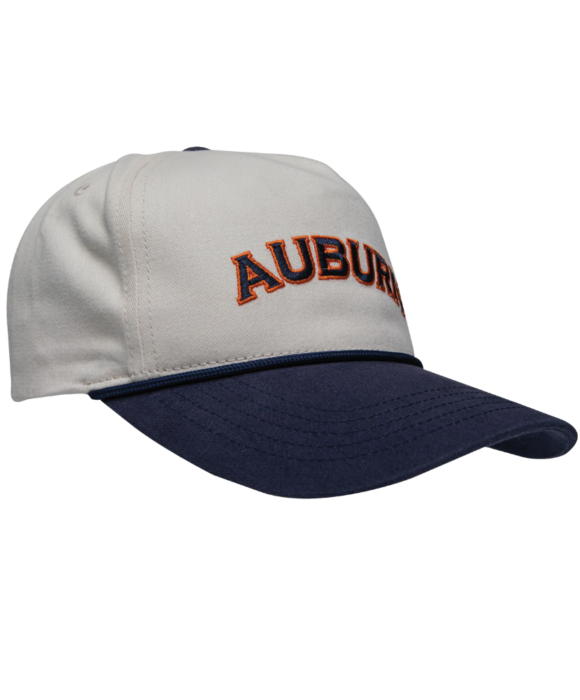 Cap with 'Auburn' text on a white background