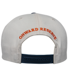 AUBURN Cap with 'Onward Reserve' text on a white background