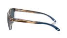 Sunglasses with a gradient frame on a white background