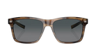Costa Sunglasses with tortoise brown frame and gray lenses on a white background