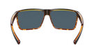 Costa Sunglasses with tortoiseshell frame and gray lenses on a white background