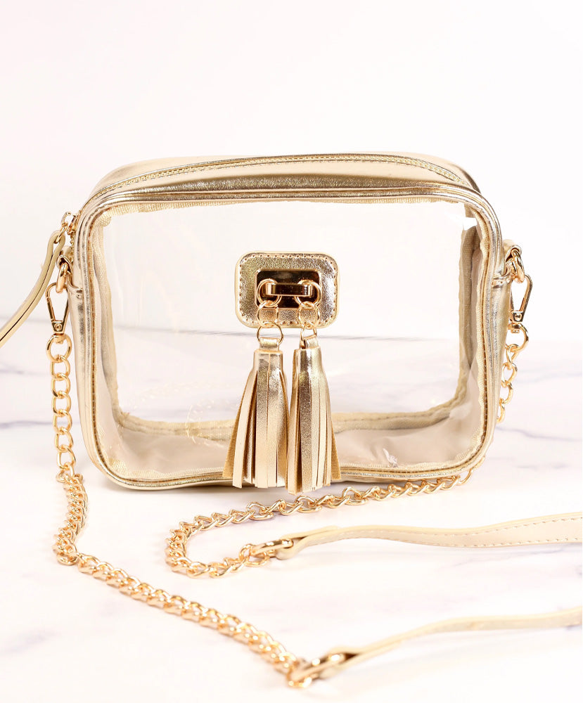 Addison Clear Crossbody