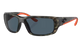 Camoflage frame Costa wraparound Sunglasses with gray lenses  on a white background