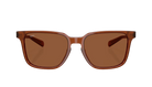 Brown Costa sunglasses with Copper polarized lenses white background