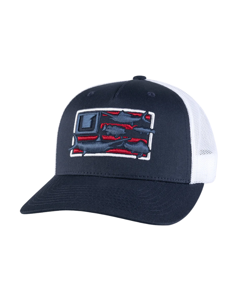 Huk - Trophy Flag Trucker Hat