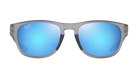 maui Jim Sunglasses with blue reflective lenses on a white background Melemele