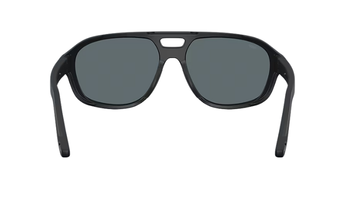 Black Costa Sunglasses with blue mirror lenses. Street Heat
