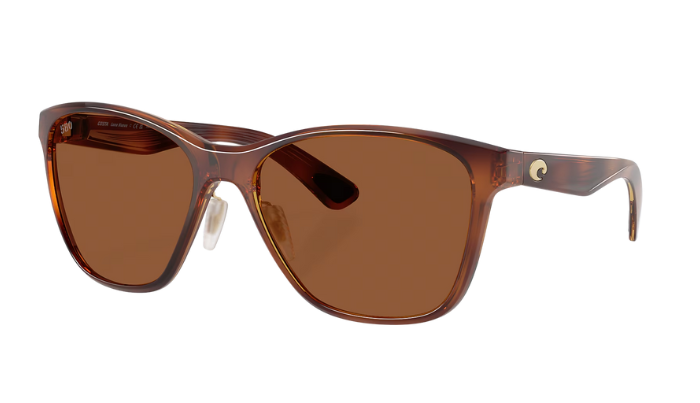 Costa Tortoise shell sunglasses with a copper lens. Women's.