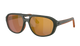 Black Costa Sunglasses with gold mirror lenses. Street Heat