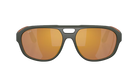 Black Costa Sunglasses with gold mirror lenses. Street Heat