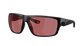 Black Costa sunglasses with rose-tinted polarized lenses on a white background