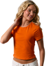 Britt Double Lined Short Sleeve Baby Tee