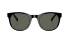 Black Costa sunglasses with polarized dark lenses on a white background