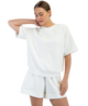 Modal Poly Span Short Sleeve Top