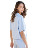 Modal Poly Span Short Sleeve Top