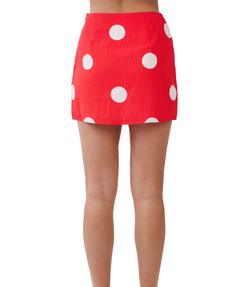 Piper Polka Dot Mini Skirt