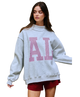 AL Embroidered Mockneck Sweatshirt