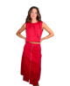 Jackie Zipper Midi Skirt