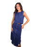 Jackie Zipper Midi Skirt
