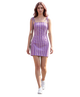 Cooper Cord Trim Mini Dress With Tassel Tie Straps
