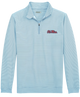 Genteal Apparel - Venture Pinstripe Performance Quarter-Zip- Ole Miss Script Logo