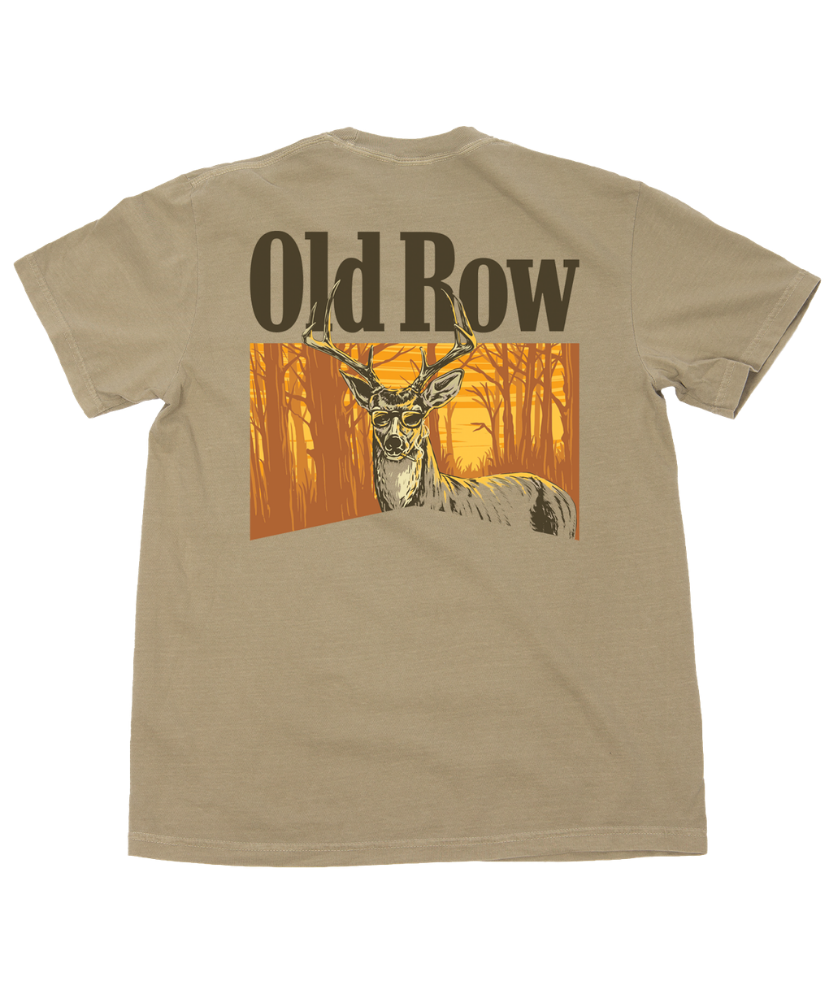 Old Row - The Smoking Buck Pocket Tee