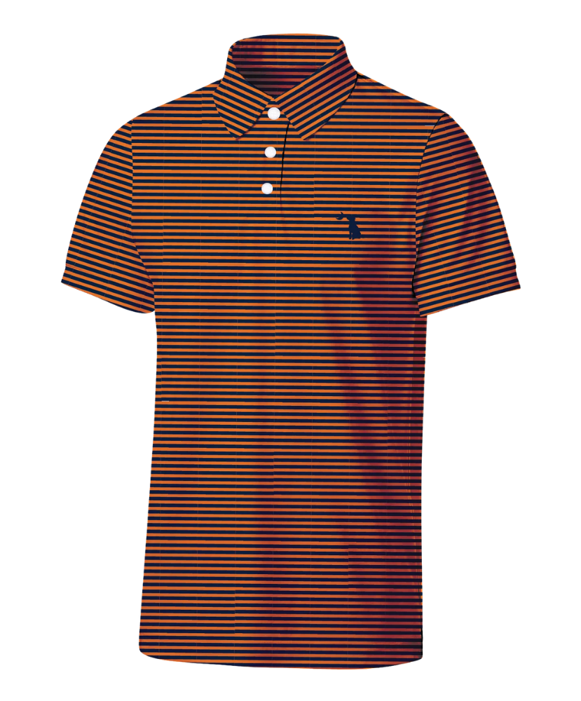 Local Boy - Palms Navy-Orange Polo