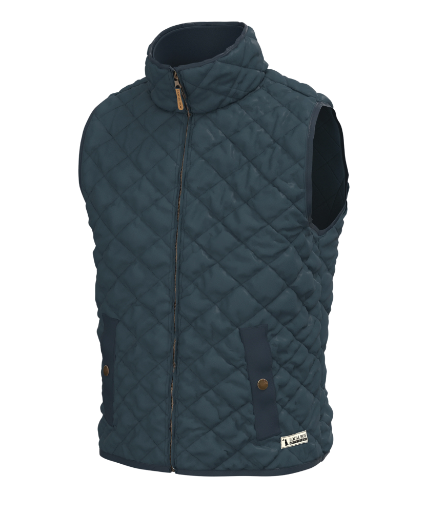 Local Boy - Diamond Quilted Vest