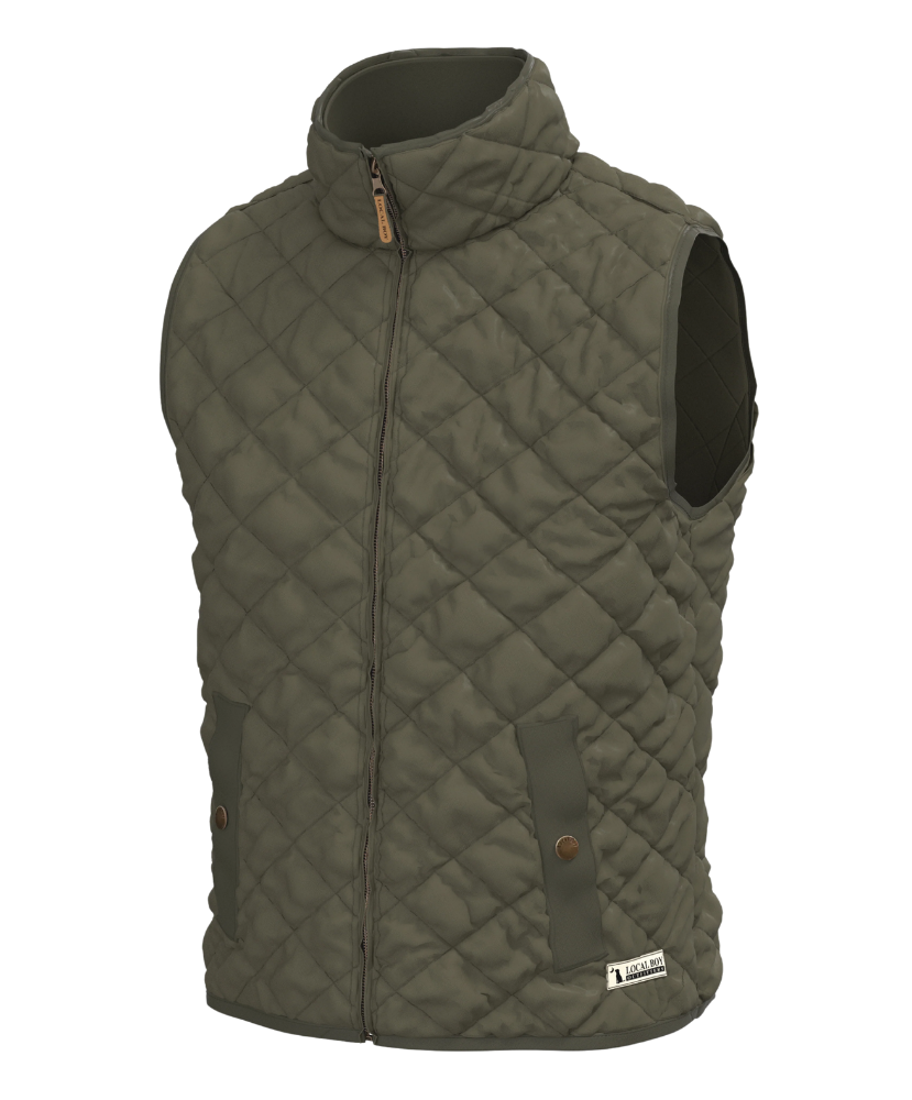 Local Boy - Diamond Quilted Vest