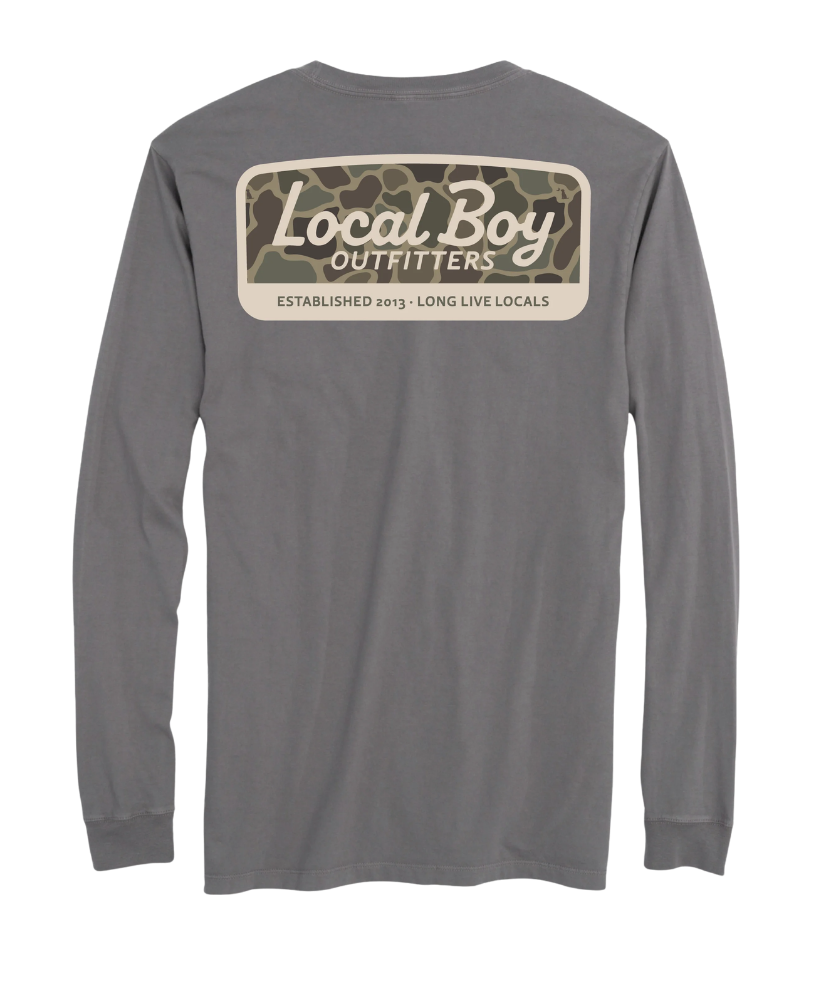 Local Boy - Brush Camo Mark Ls Tee
