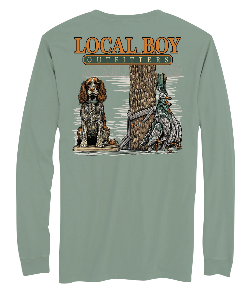 Local Boy - Spaniel Stand Ls Tee