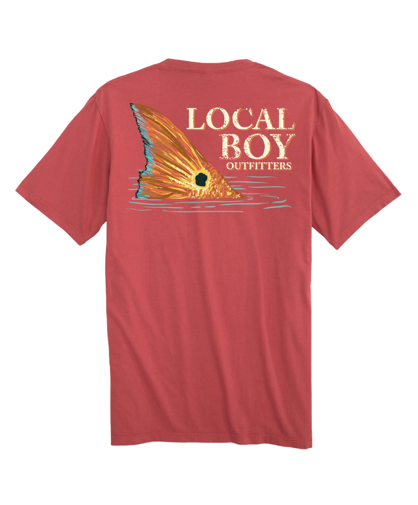 Local Boy - Red Fin Ss Tee