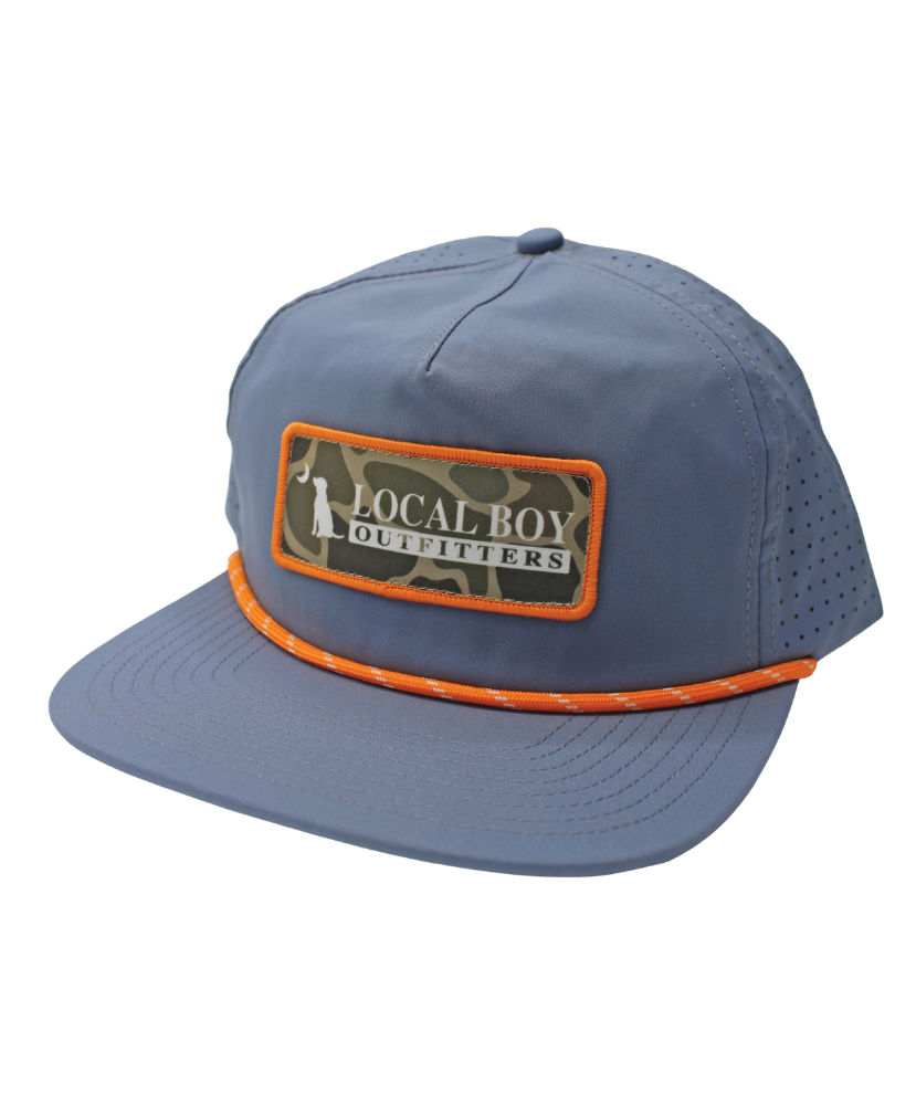 Local Boy - Brush Logo Patch Perf Lp Rope Hat