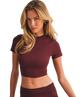Soft Knit Jersey Crewneck Tee