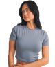 Soft Knit Jersey Crewneck Tee