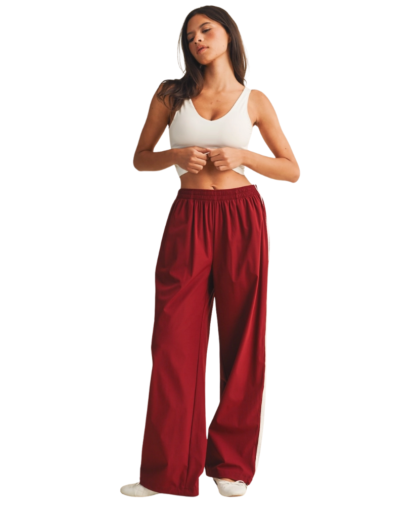 Savannah Side Stripe Nylon Pants