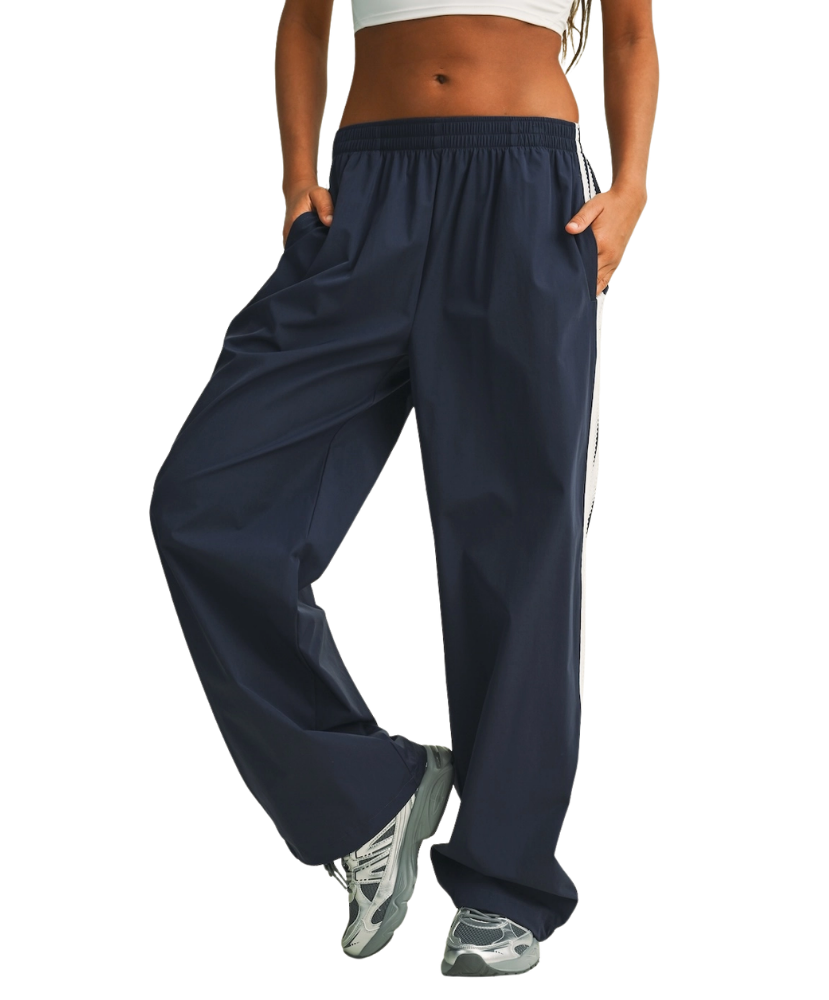 Savannah Side Stripe Nylon Pants