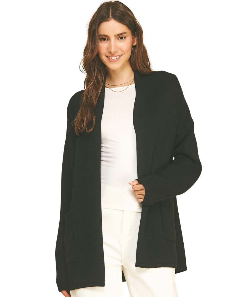 Ollie Open Front Knit Cardigan