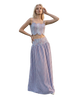 Poppi Polka Dot Crop Top and Maxi Skirt Set