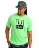 Huk - Stacked Logo Tee