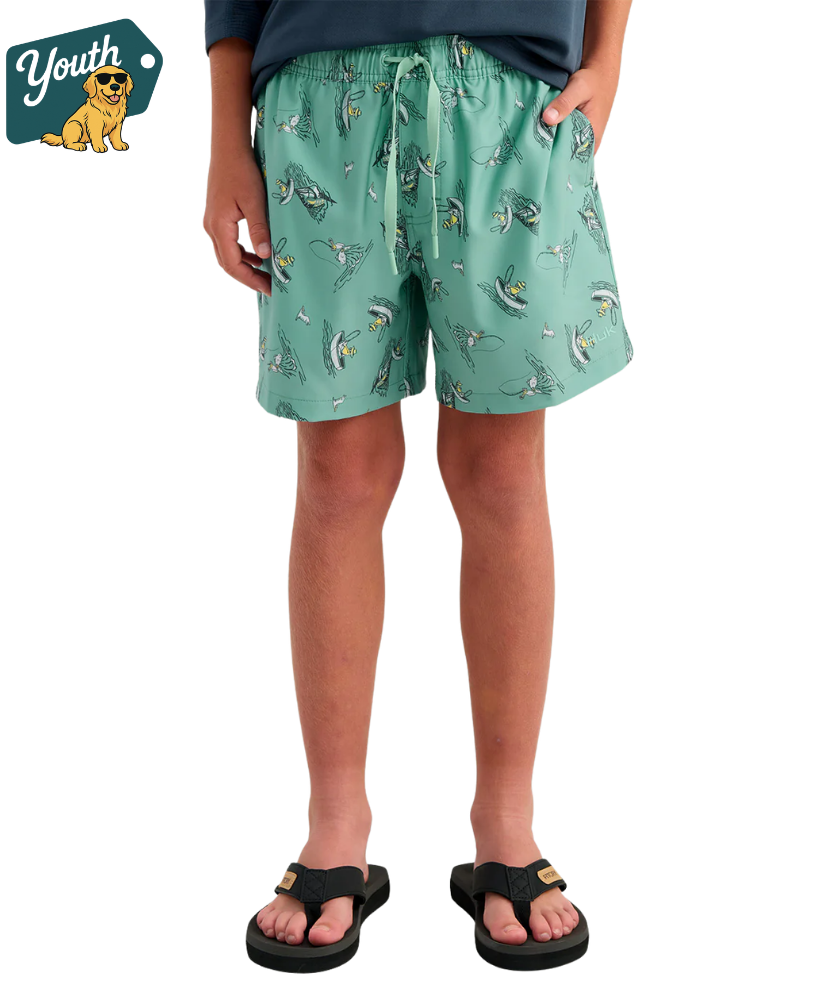 Huk - Kids Pursuit Volley Swim Short