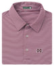 GenTeal - Miss State Club Pinstripe Performance Polo