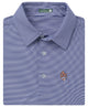 GenTeal - Auburn Pinstripe Performance Polo